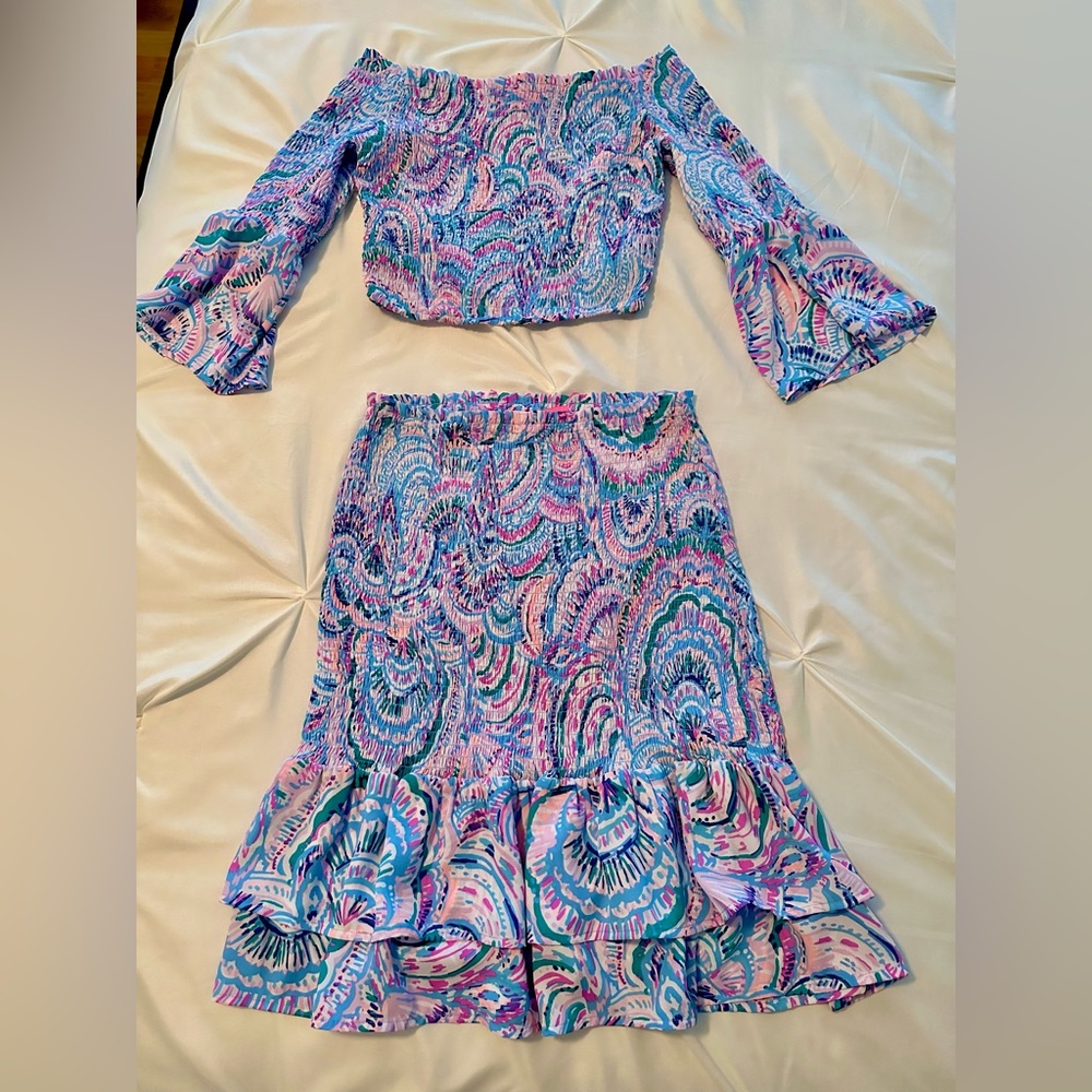 Lilly Pulitzer Skirt Outfit